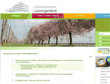 Tablet Screenshot of gruenstadt-land.de